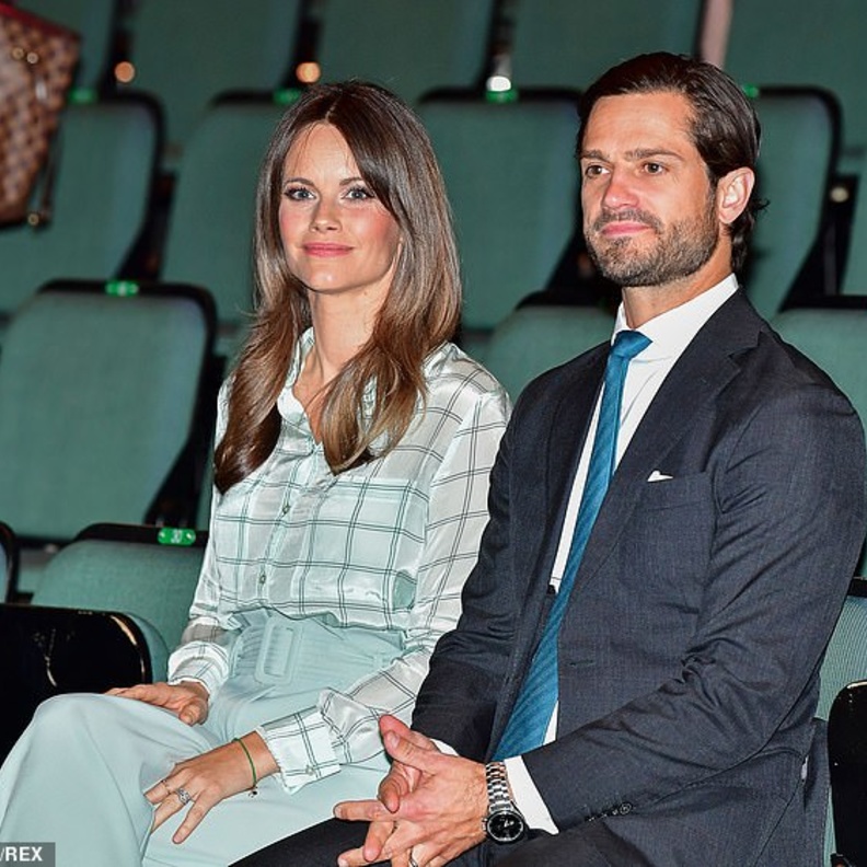 أحدث ظهور رسمي للأمير كارل فيليب والأميرة صوفيا