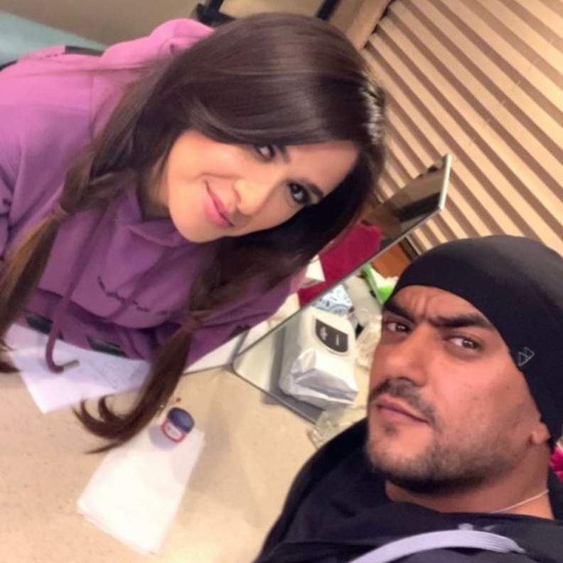 ياسمين عبد العزيز واحمد العوضي