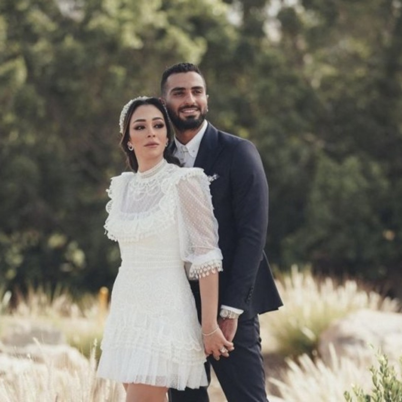 محمد الشرنوبي وراندا رياض