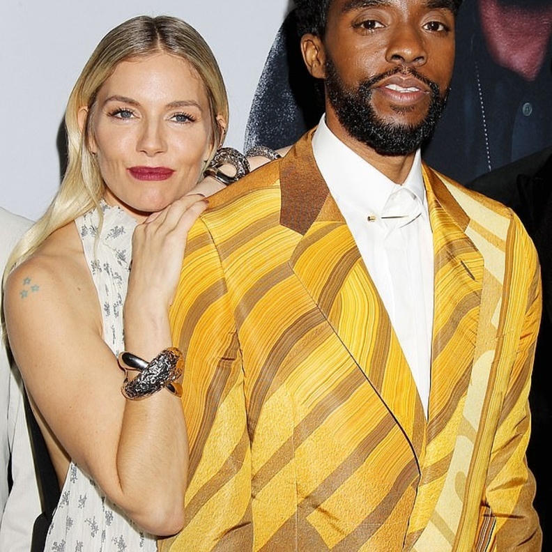  سيينا ميلر و تشادويك بوسمان