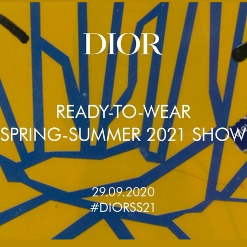 بث مباشر لعرض أزياء DIOR للملابس الجاهزة لربيع وصيف 2021