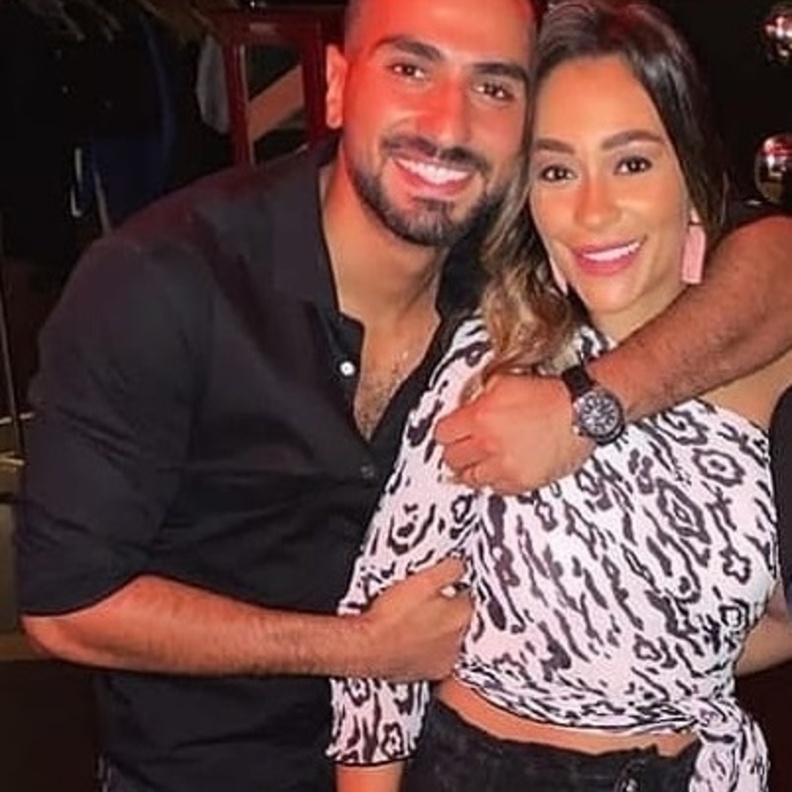 محمد الشرنوبي وراندا رياض