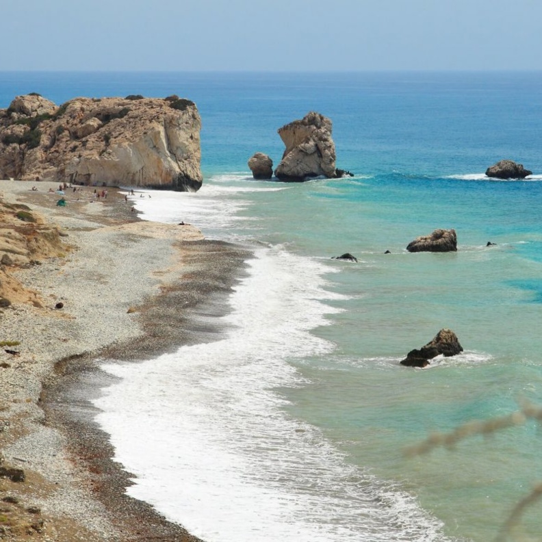 صخرة أفروديت -بيترا تو روميو Aphrodite's Rock-Petra tou Romiou