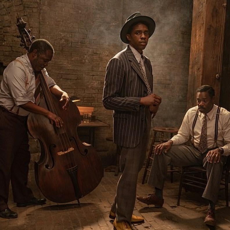 تشادويك بوسمان في أخر أفلامه