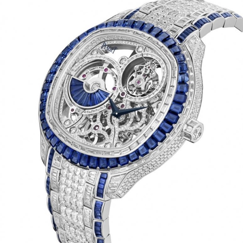 ساعة بياجيه بولو إمبيرادور الفاخرة مع سوار مرصّع بالكامل
