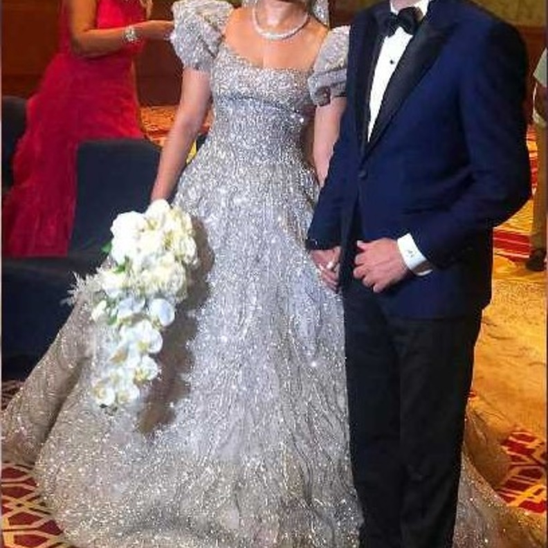 زفاف الفنان أمير شاهين على منة جاب الله