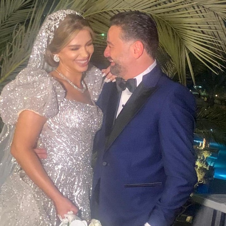  العروسان منة جاب الله و أمير شاهين