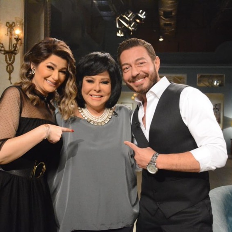 احمد زاهر وزوجته في صاحبة السعادة