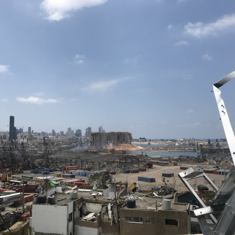 بروت بعد الانفجار 