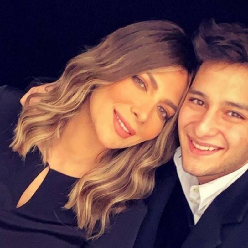 أصالة وابنها خالد 