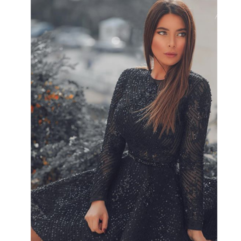  اجمل إطلالات زوجة معتصم النهار لين برنجكجي بمناسبة عيد ميلادها