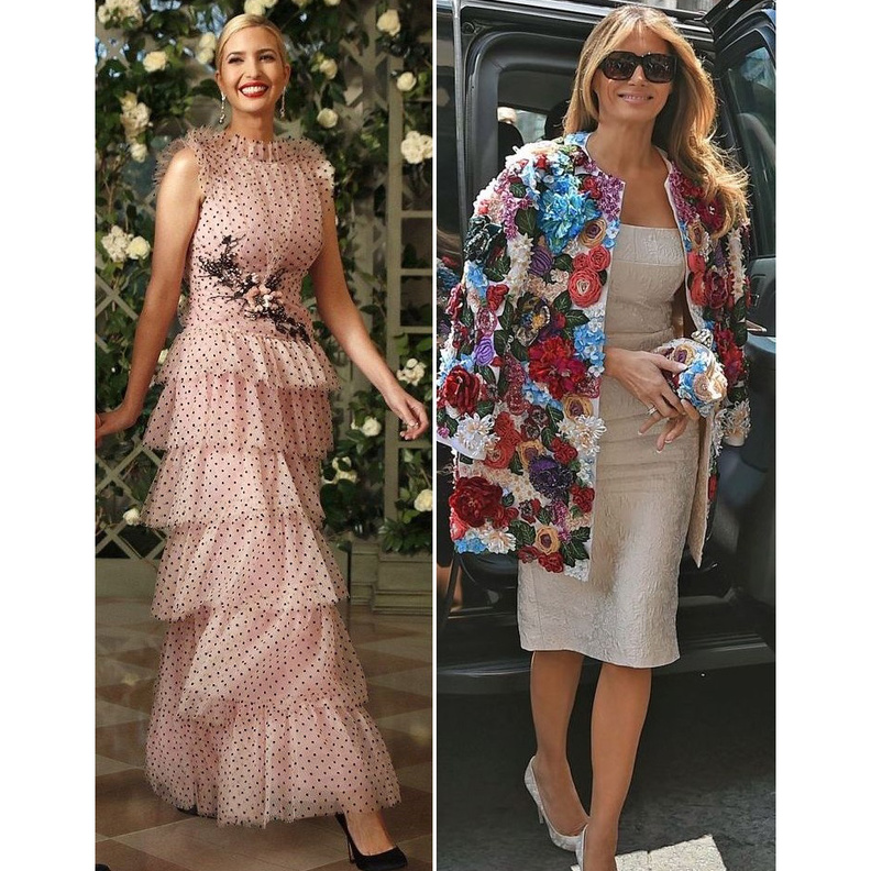  بين اطلالات ميلانيا وأيفانكا ترامب من هي صاحبة الأغلى ثمناً