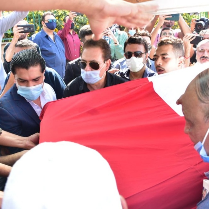 جنازة الفنان محمود ياسين