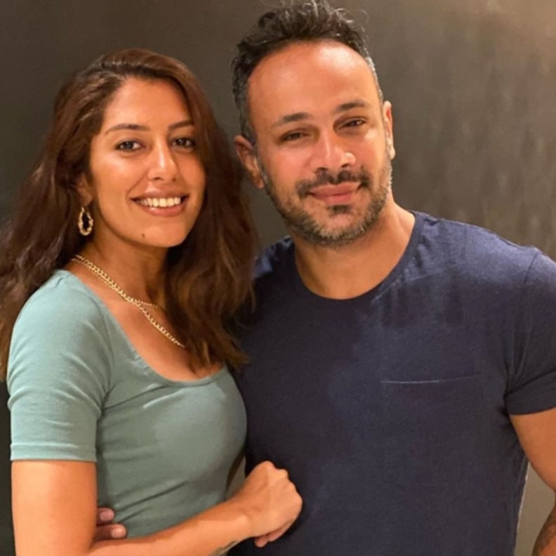 محمد عطية وميرنا الهلباوي