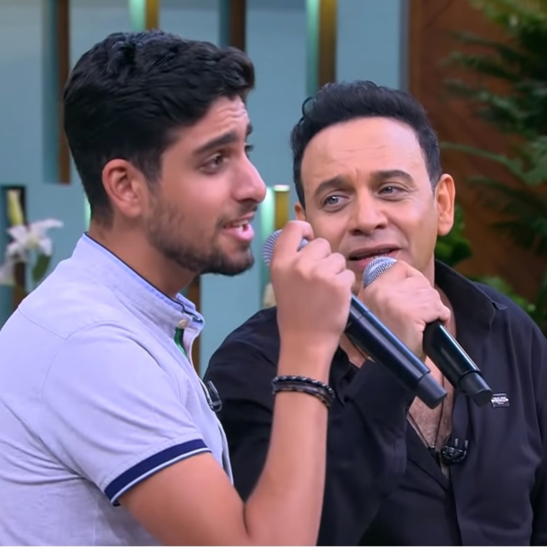 مصطفي قمر وتيام قمر