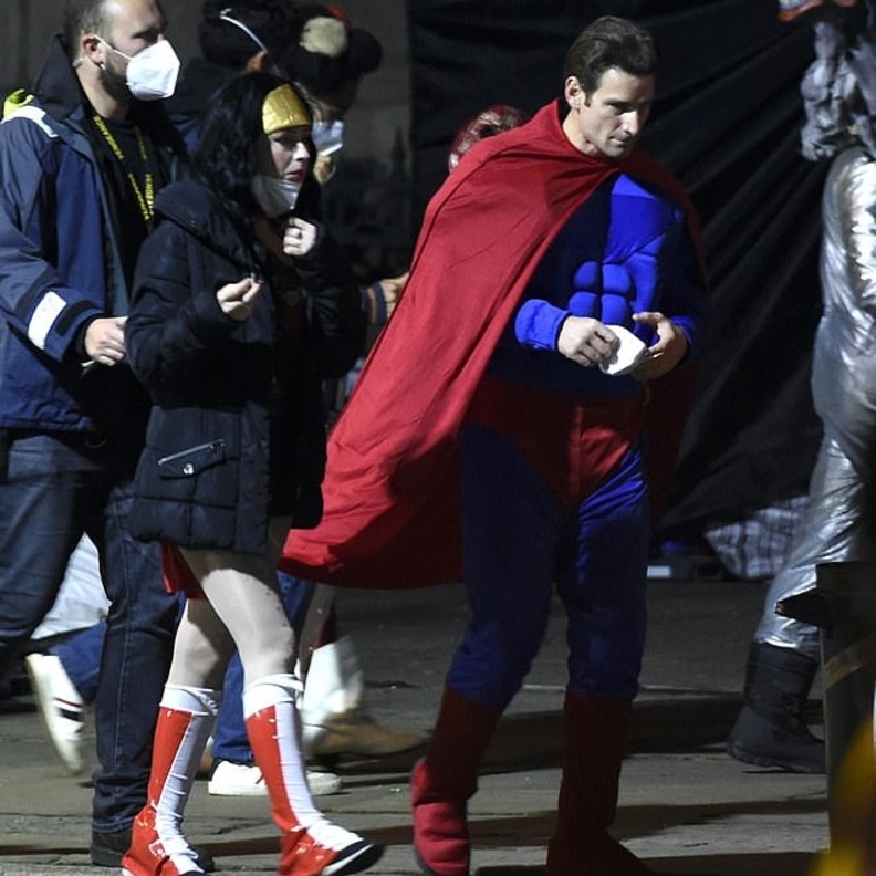 سوبرمان في كواليس ذا باتمان