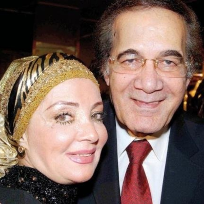 محمود ياسين وشهيرة