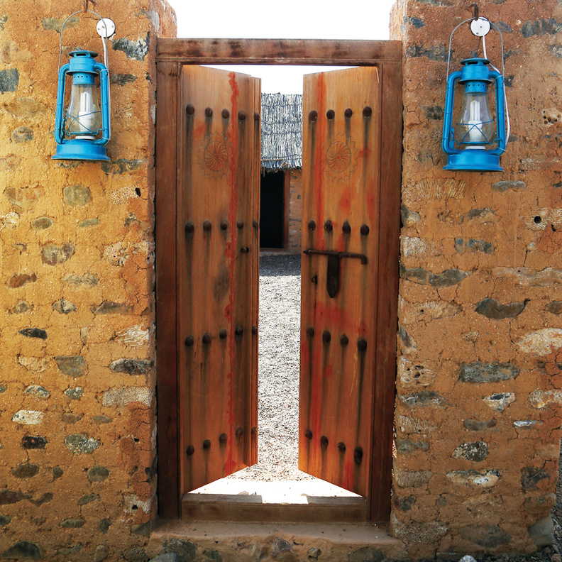 مشروع المنطقة التراثية بخورفكان الذي تم افتتاحه في إمارة الشارقة