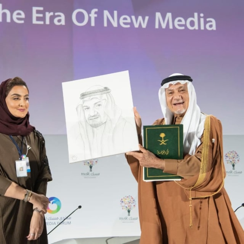 تحدثت الفنانة السعودية نورة الشايع عن العمل في "مسك" معتبرة العمل في مؤسسة بحجم مسك تحدي كبير 