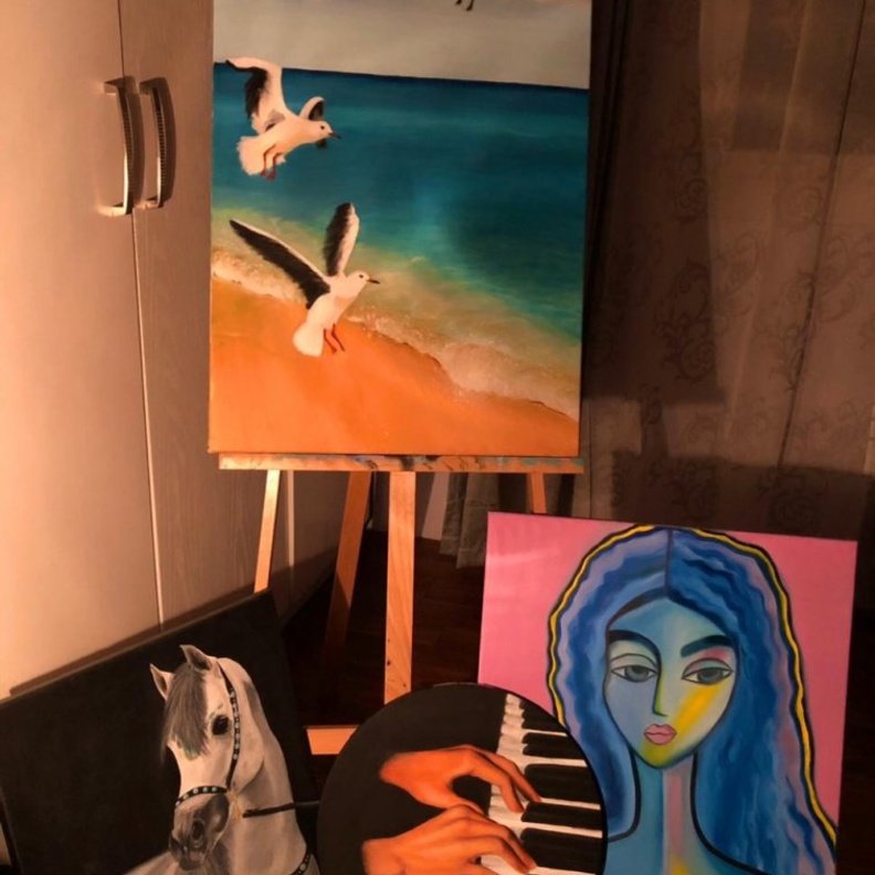  مقابلة مع الرسامة شادية الشهراني