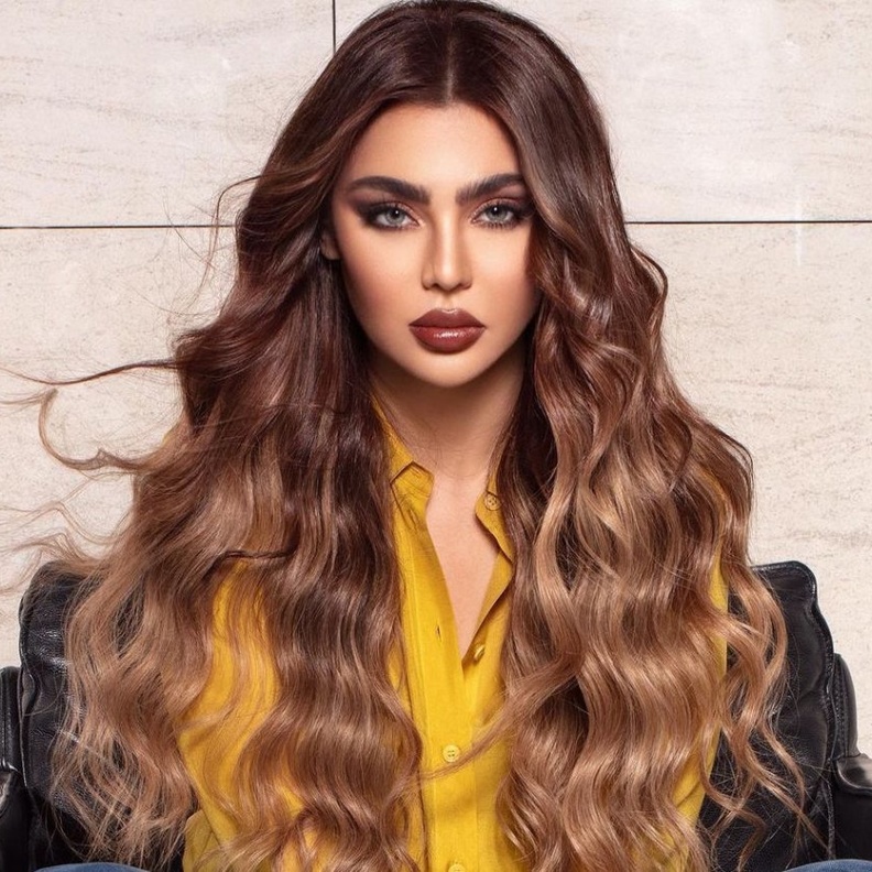 مكياج خريفي قوي على طريقة قمر