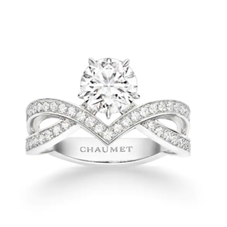  دبلة خطوبة من شوميه Chaumet