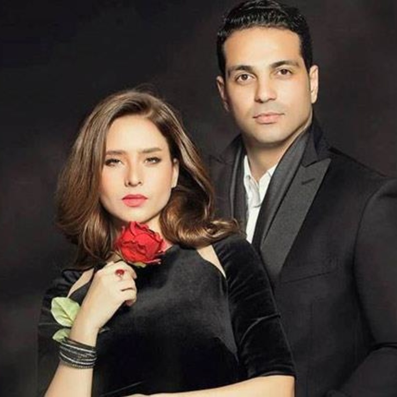 نيللي كريم وطليقها 