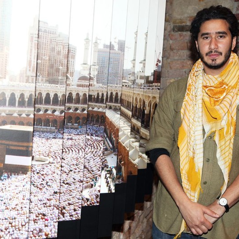 أحمد عنقاوي وصورة مبدعة للحرم المكي الشريف