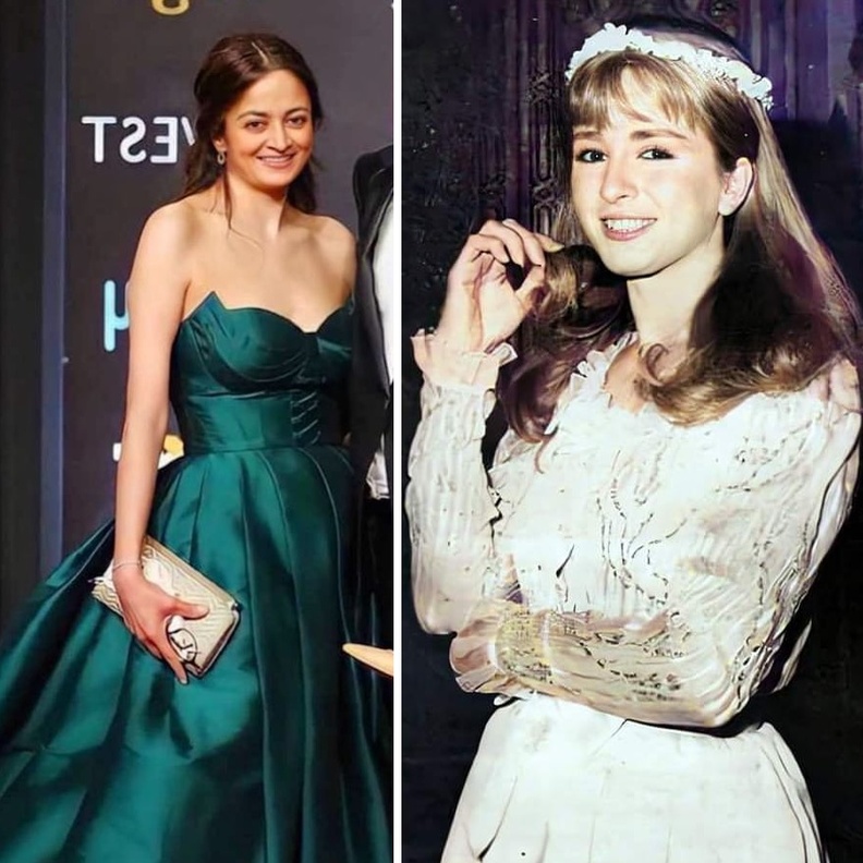 ابنة نجلاء فتحي تثير الجدل بأحدث ظهور لها