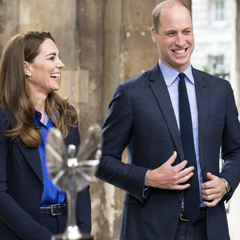 وليام وكيت يقدمان جائزة فخر بريطانيا