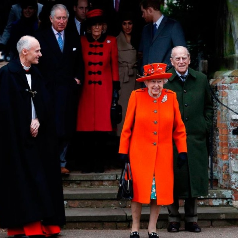 قداس أعياد الميلاد في ساندرينجهام