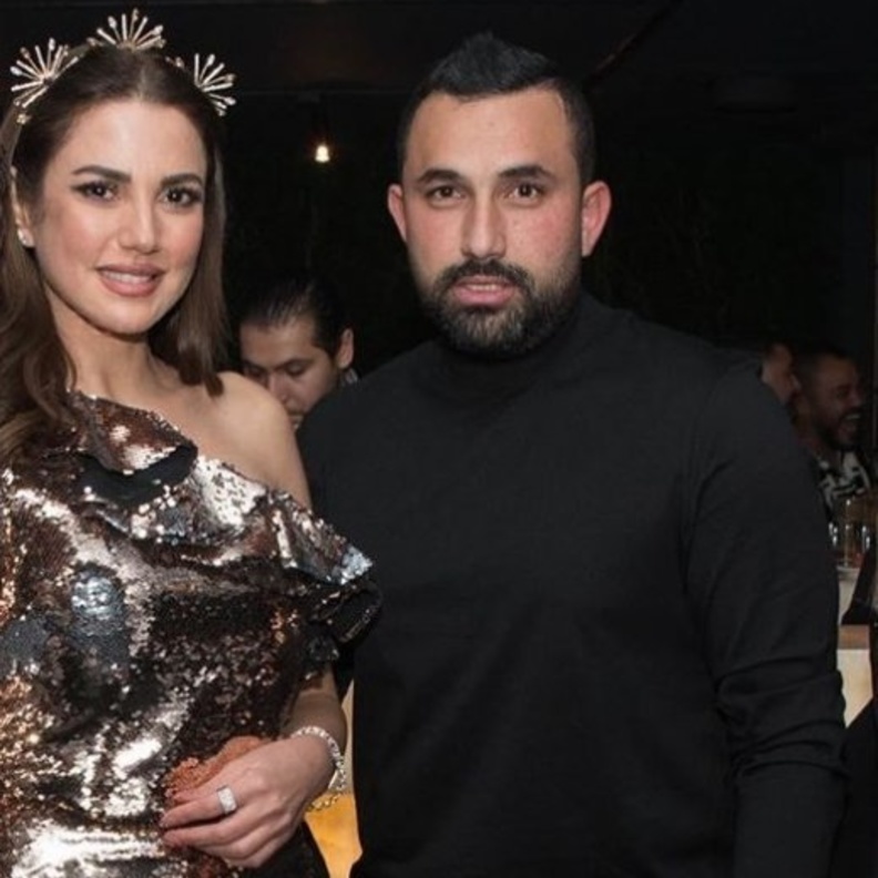 الفنانة درة ورجل الأعمال هاني سعد