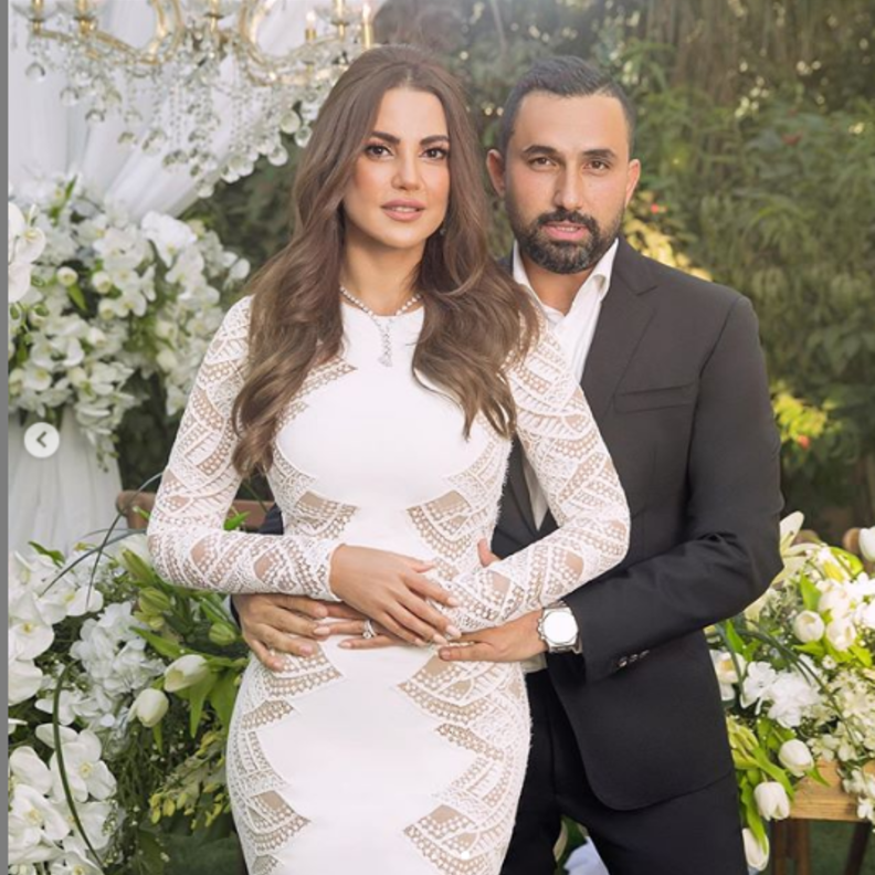 درة وزوجها هاني سعد