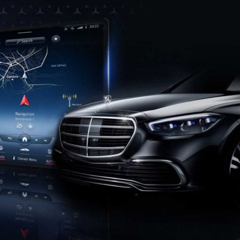 مرسيدس تزود الجيل الجديد من الفئة S بأنظمة راحة وأمان