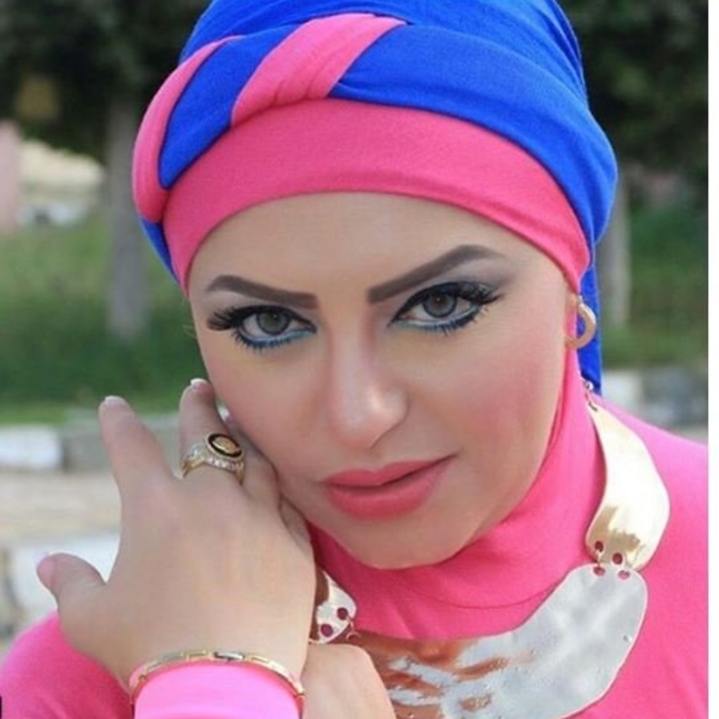 ميار الببلاويفي المستشفى