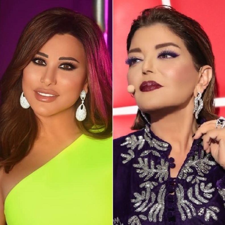 سميرة سعيد ونجوى كرم بإطلالتين مبهرتين في "ذا فويس سينيور"