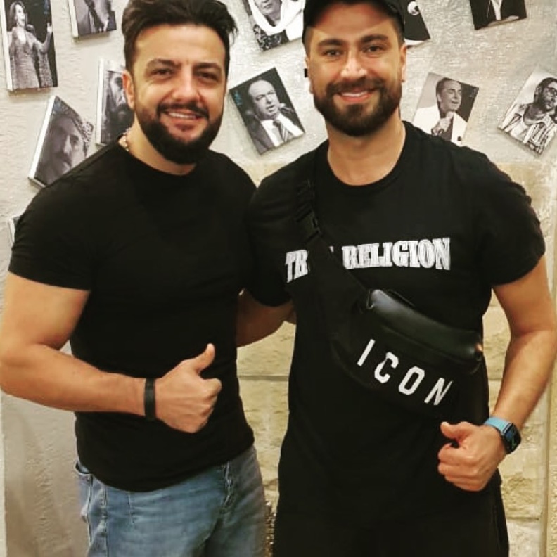 معتصم النهار وطلال مارديني