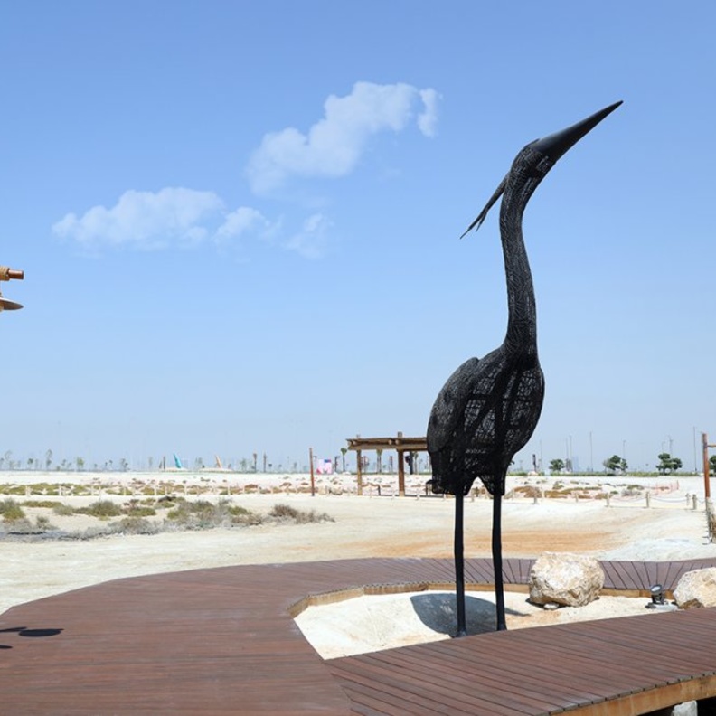 جزيرة الحديريات الترفيهية.. وجهة سياحية خلابة بمواصفات عالمية في أبوظبي