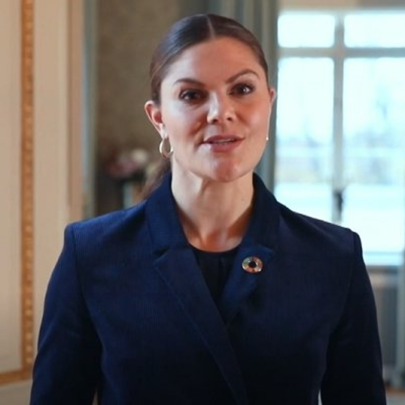 الأميرة فيكتوريا تشارك في فعالية جائزة فولفو للبيئة لعام 2020