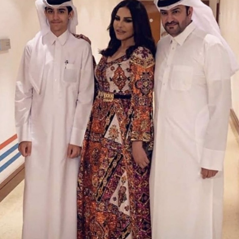 أسرة الفنانة أحلام