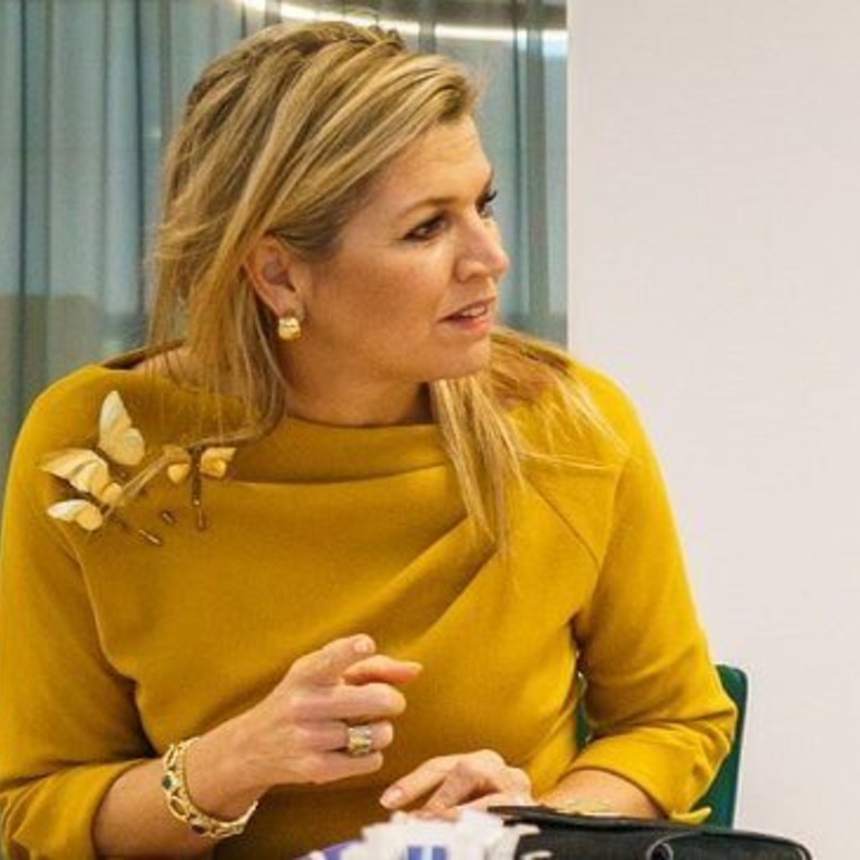 الملكة ماكسيما تزور مركز ويليم فان دن بيرغ للرعاية في نوردفايك