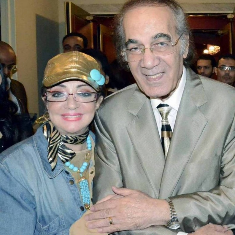 محمود ياسين وشهيرة