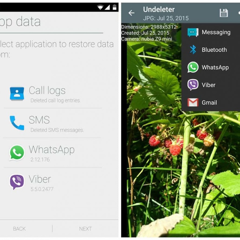 تطبيق Undeleter Recover Files & Data