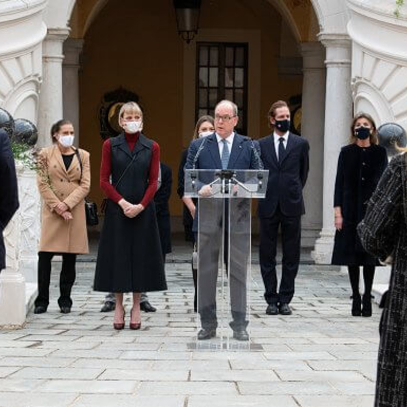  الأمير ألبرت والأميرة تشارلين