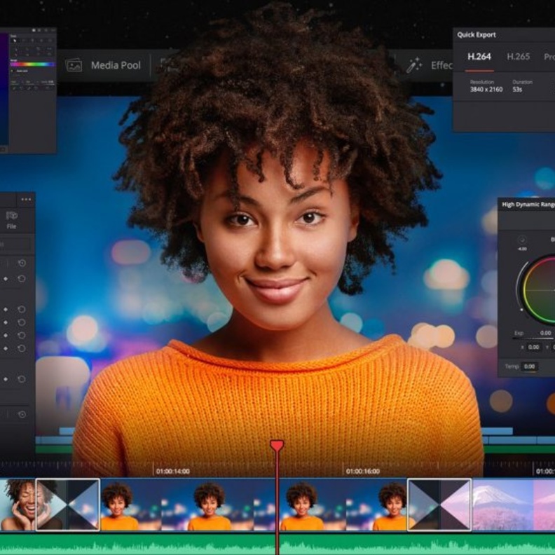 DaVinci Resolve لتسهيل إنشاء مقاطع فيديو لمنصة إنستقرام