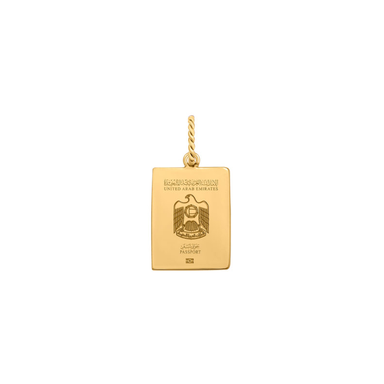 إحتفالاً باليوم الوطني لدولة الإمارات.. قلادة ذهبية مذهلة من MKS