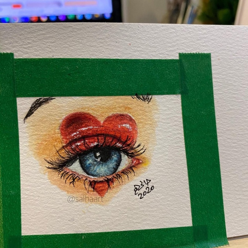 مقابلة مع الرسامة ومصممة الجرافيك صالحه الشريف