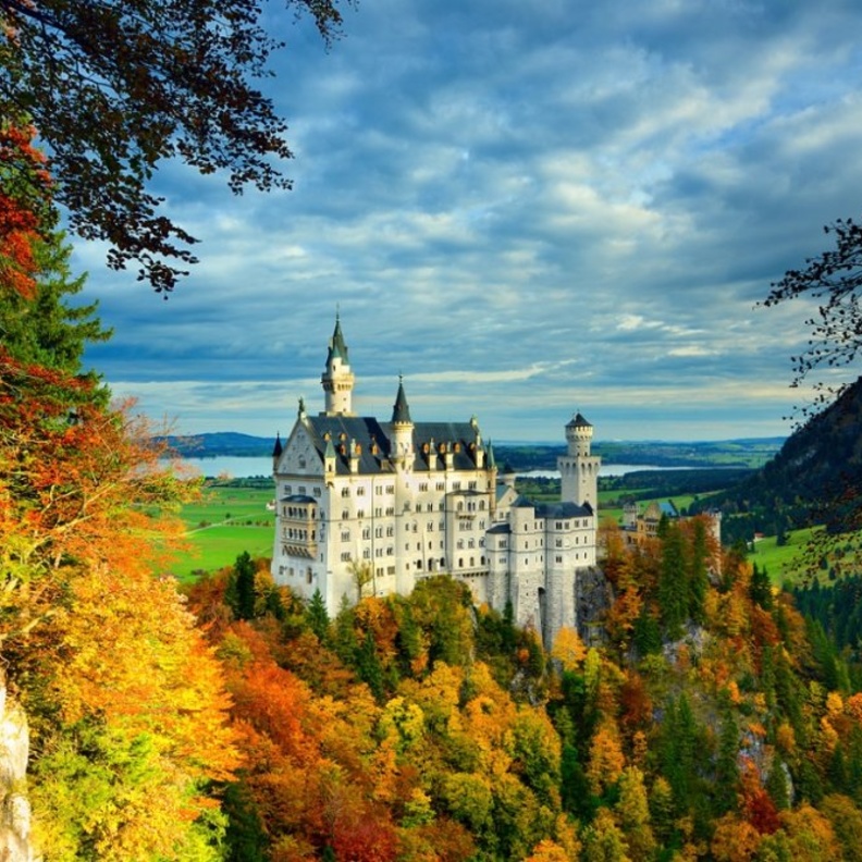  قلعة نويشفانشتاين في ألمانيا 