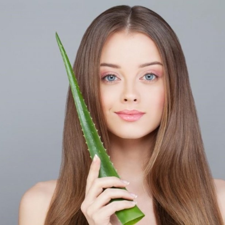 الألوفيرا لعلاج فراغات الشعر