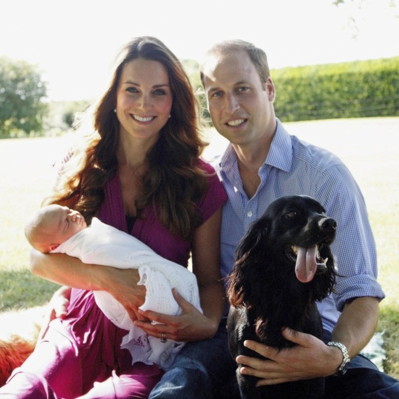 الأمير ويليام وكيت ميدلتون ينعيان كلبهما "لوبو" برسالة مؤثرة على الانستقرام
